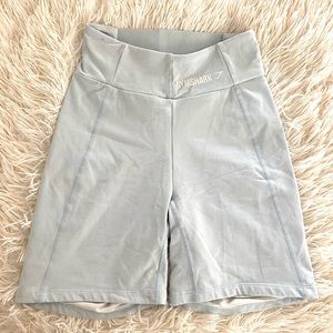 Gymshark Biker Shorts Baby Blue XS